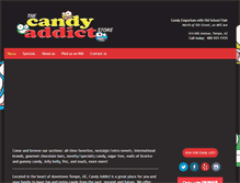 Tablet Screenshot of candy-addict.com