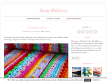 Tablet Screenshot of candy-addict.org